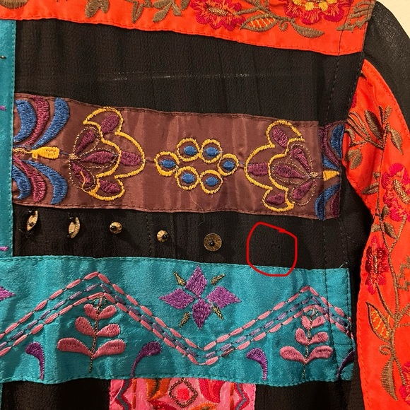 Vintage Chico’s Patchwork Jacket - Picture 6 of 8
